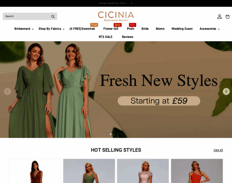 Cicinia.co.uk thumbnail