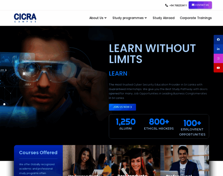 Cicra.edu.lk thumbnail