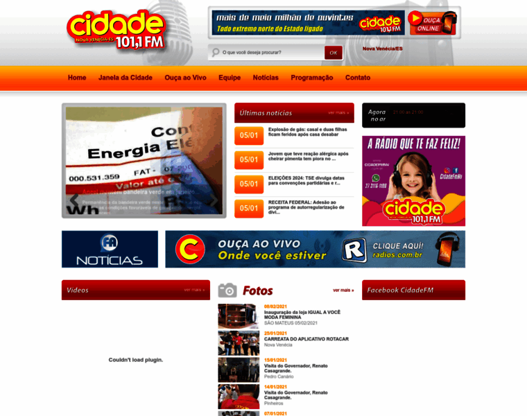 Cidadefmnv.com.br thumbnail