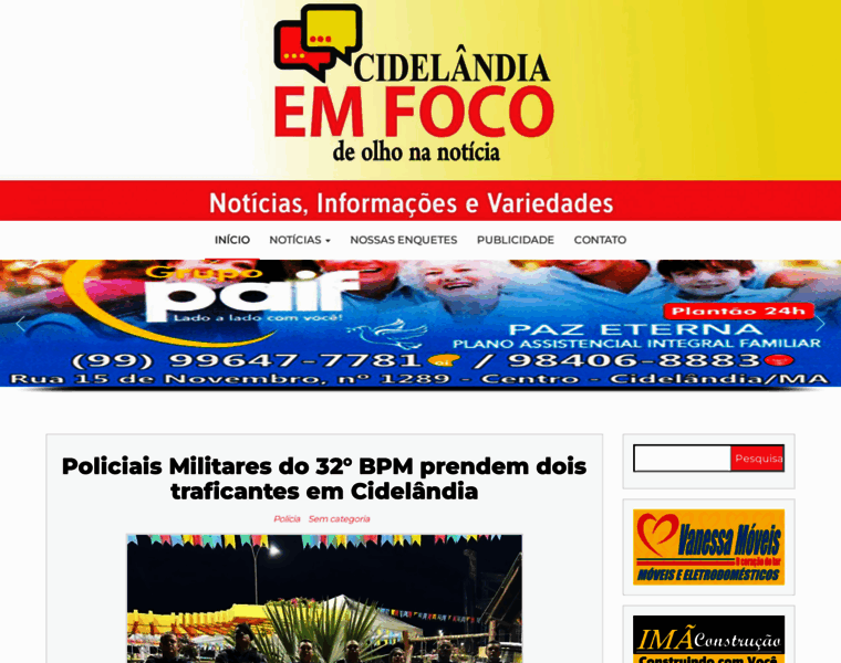 Cidelandiaemfoco.com.br thumbnail