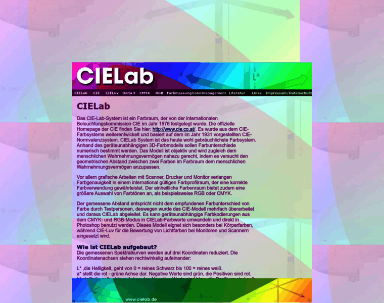 Cielab.de thumbnail