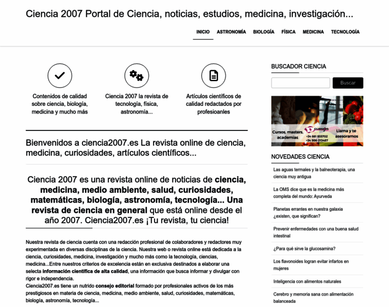 Ciencia2007.es thumbnail