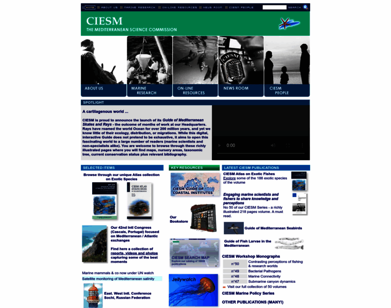 Ciesm.org thumbnail