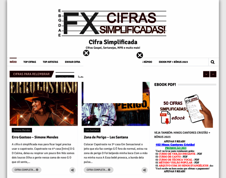 Cifrasfx.com.br thumbnail
