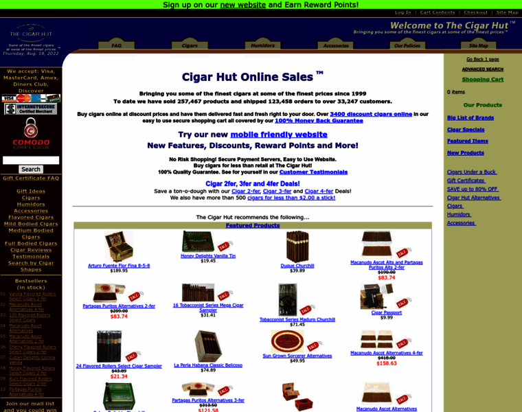 Cigar2fers.com thumbnail