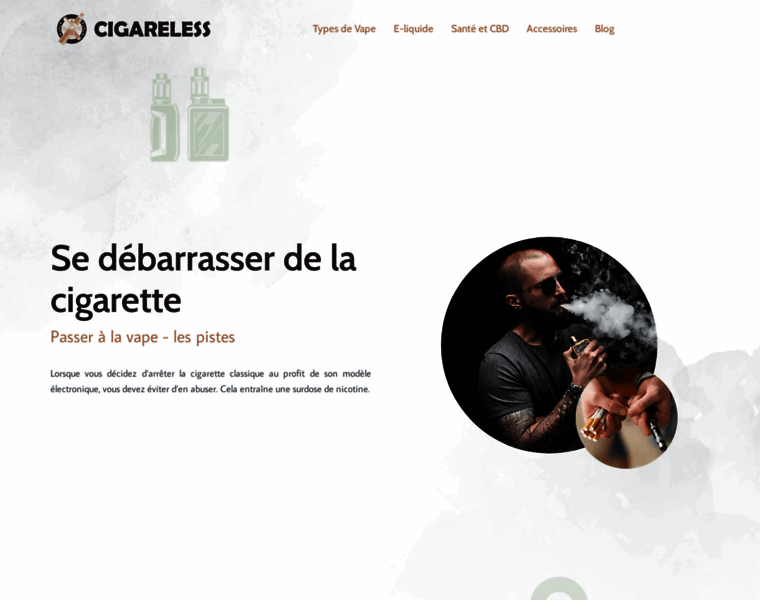 Cigareless.fr thumbnail