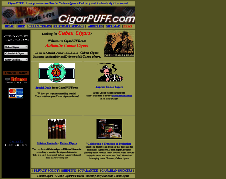Cigarpuff.com thumbnail