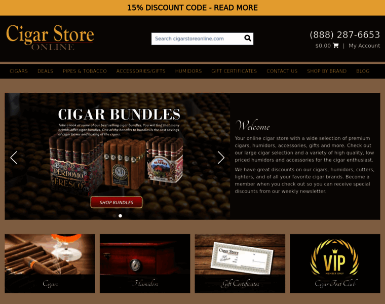 Cigarstoreonline.com thumbnail