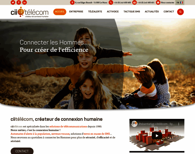 Cii-telecom.fr thumbnail