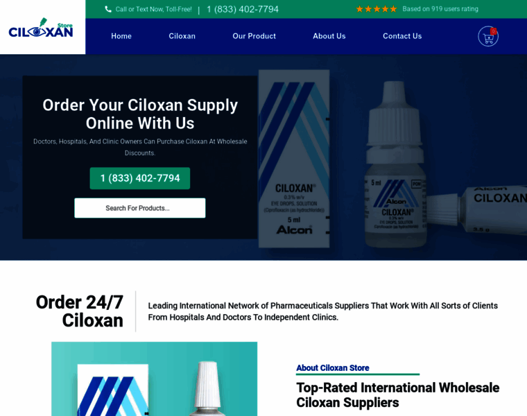 Ciloxanstore.com thumbnail Ciloxanstore.com thumbnail