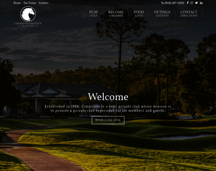 Cimarronegolf.com thumbnail