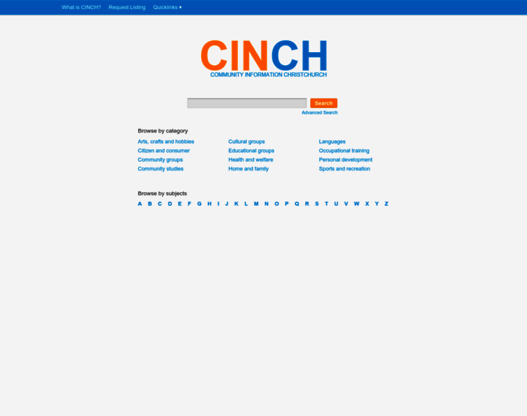 Cinch.org.nz thumbnail
