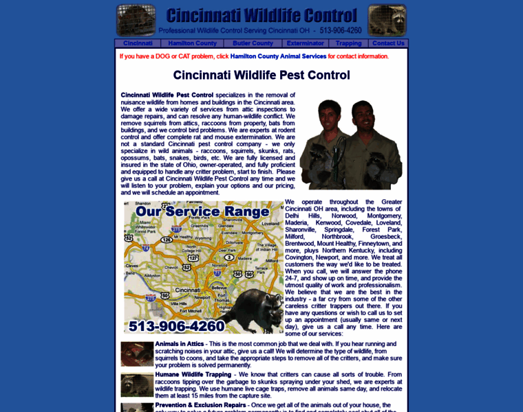 Cincinnati-animal-control.com thumbnail