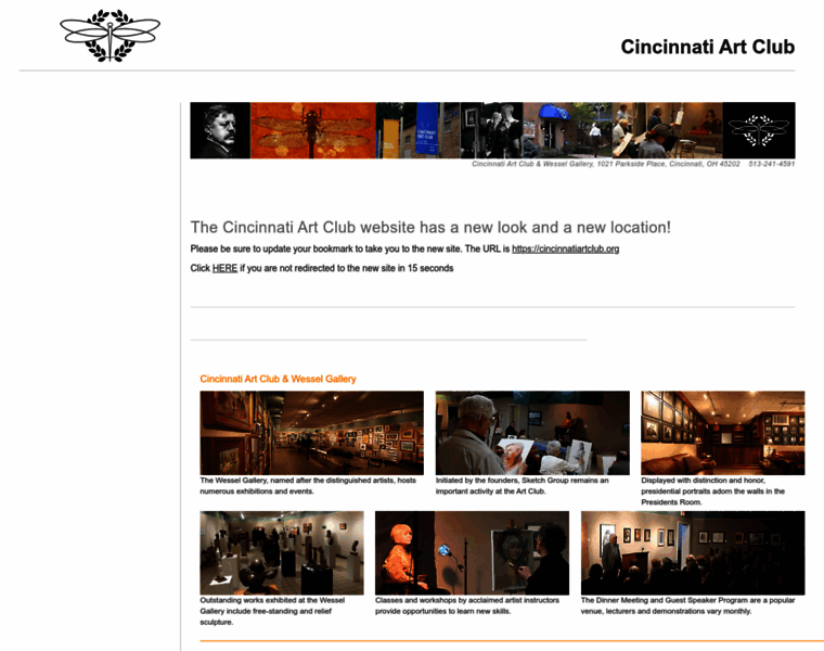 Cincinnatiartclub.com thumbnail