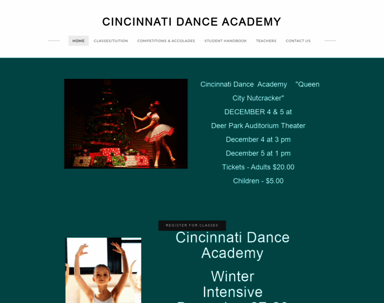 Cincinnatidanceacademy.com thumbnail