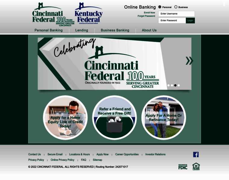 Cincinnatifederal.com thumbnail