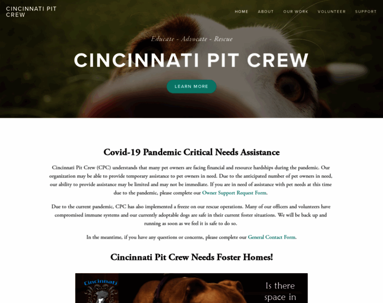 Cincinnatipitcrew.org thumbnail