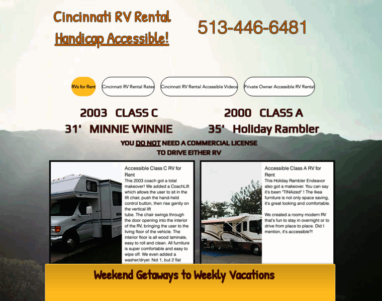 Cincinnatirvrental.com thumbnail