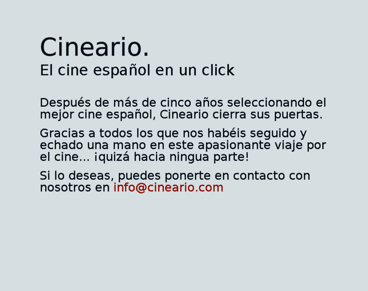 Cineario.com thumbnail