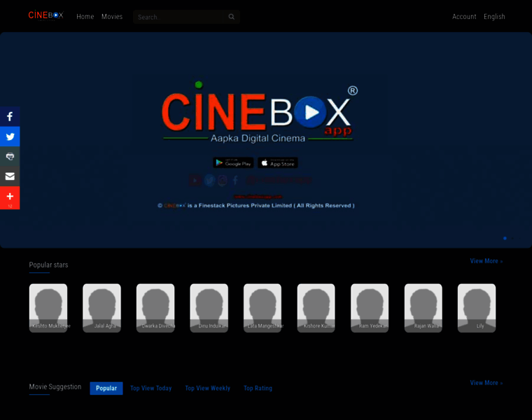 Cineboxapp.com thumbnail