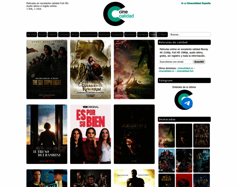 Cinecalidad.fun thumbnail
