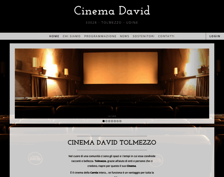 Cinemadavidtolmezzo.it thumbnail