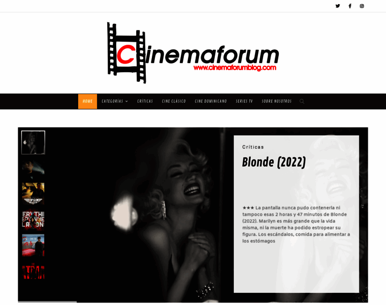 Cinemaforumblog.com thumbnail