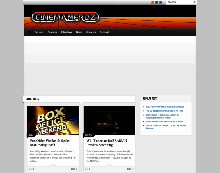 Cinemanerdz.com thumbnail