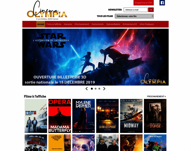Cinemaolympia-cannes.fr thumbnail