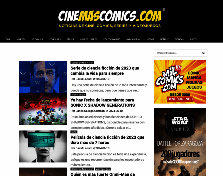 Cinemascomics.com thumbnail