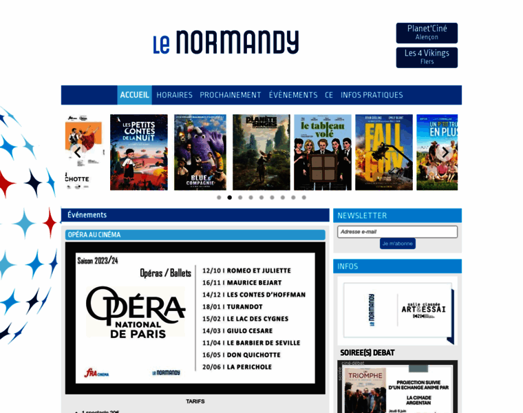 Cinenormandy.fr thumbnail