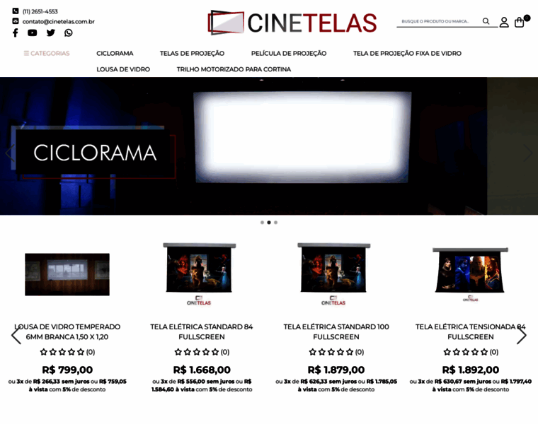 Cinetelas.com.br thumbnail