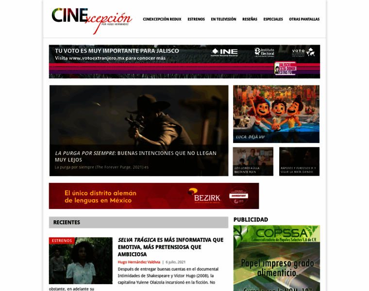 Cinexcepcion.mx thumbnail