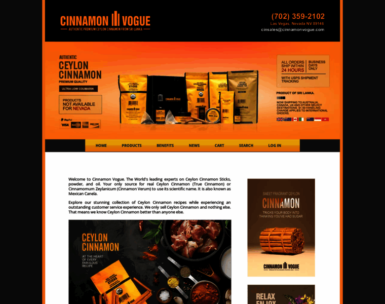 Cinnamonvogue.com thumbnail