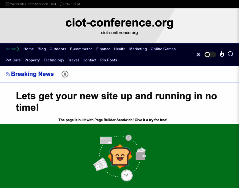 Ciot-conference.org thumbnail