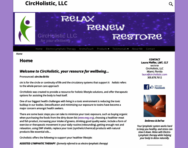 Circholistic.com thumbnail