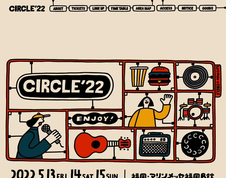 Circle.fukuoka.jp thumbnail
