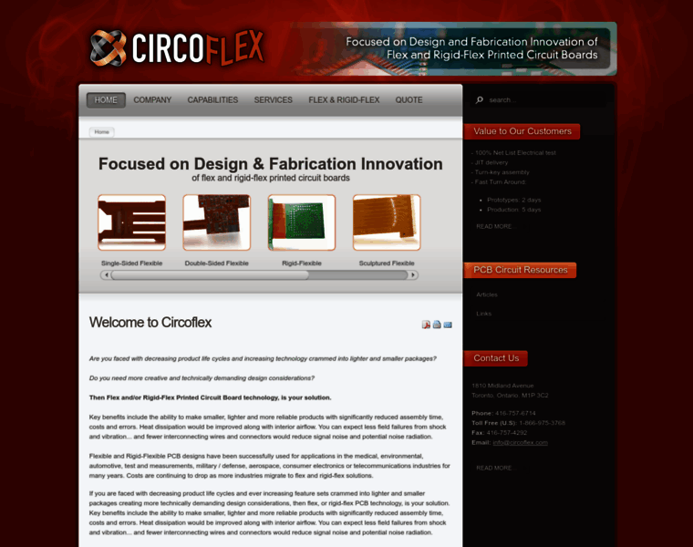 Circoflex.com thumbnail