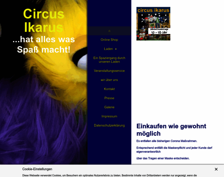 Circusikarus.de thumbnail