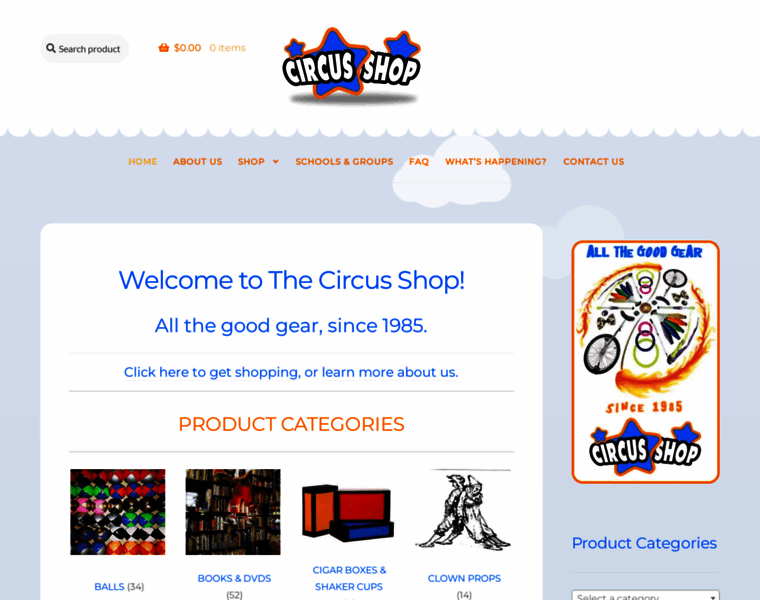 Circusshop.com.au thumbnail