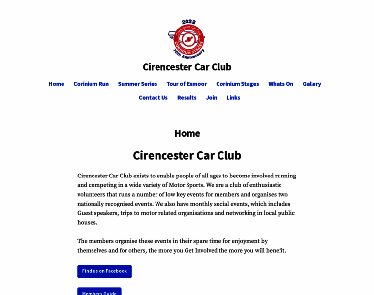 Cirencestercarclub.com thumbnail