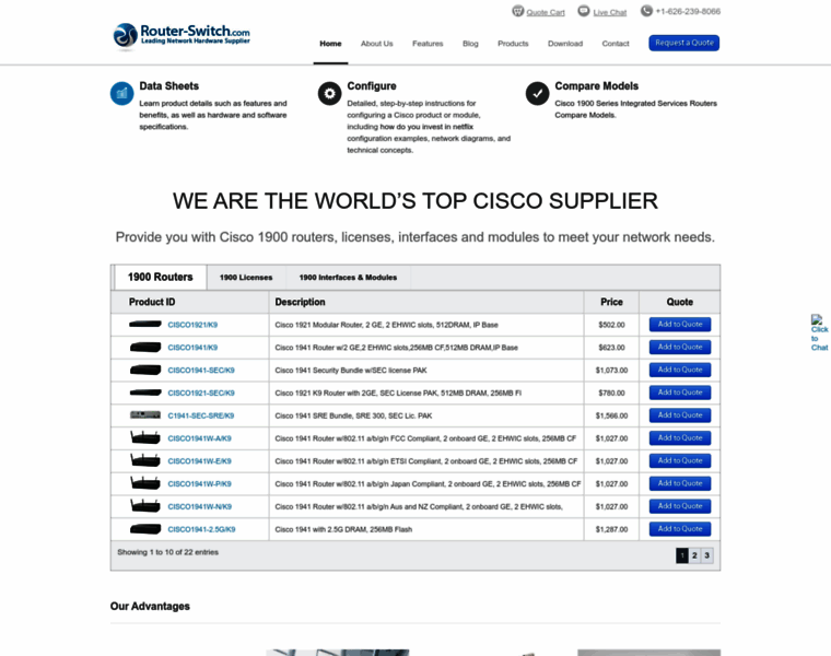 Cisco1900router.com thumbnail