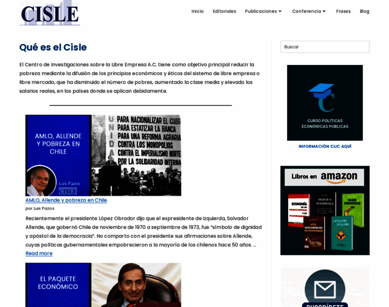Cisle.org.mx thumbnail