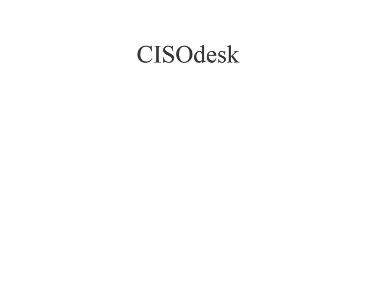 Cisodesk.com thumbnail