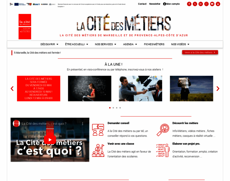 Citedesmetiers.fr thumbnail