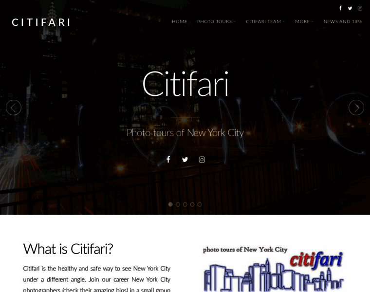 Citifari.com thumbnail
