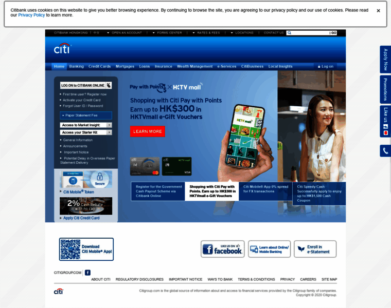 Citigroup.com.hk thumbnail