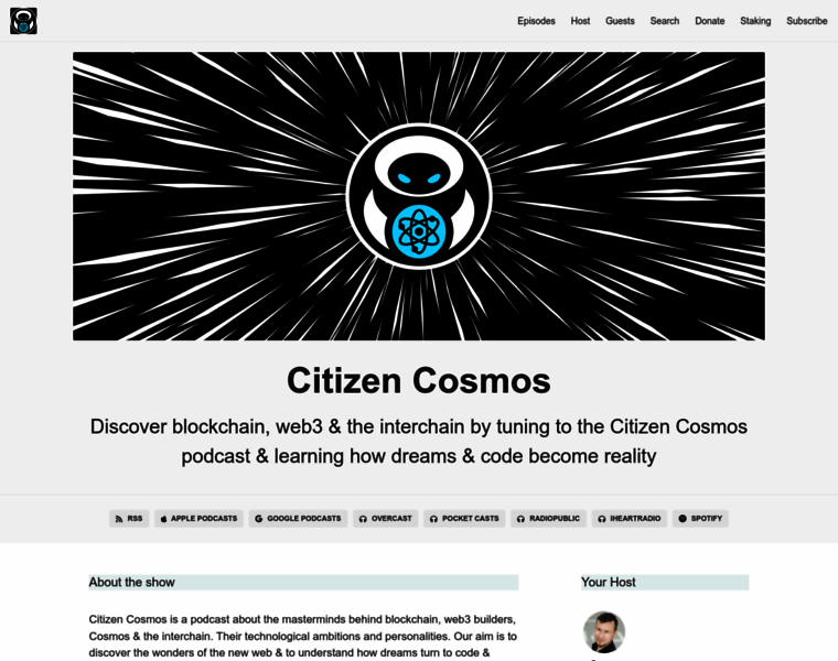 Citizencosmos.space thumbnail