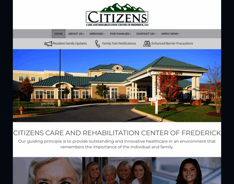 Citizenscarefrederick.com thumbnail