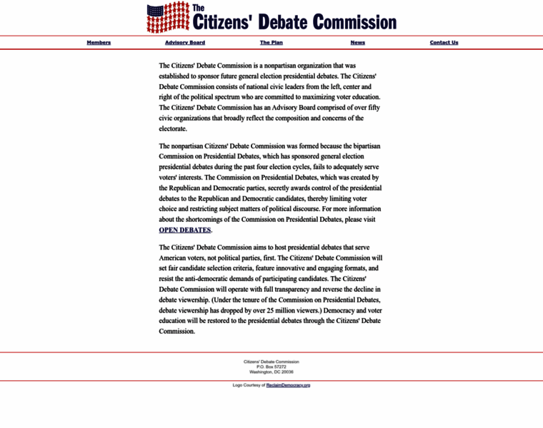 Citizensdebates.org thumbnail